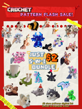 Accessory Bundle Crochet Pattern (PDF Pattern)
