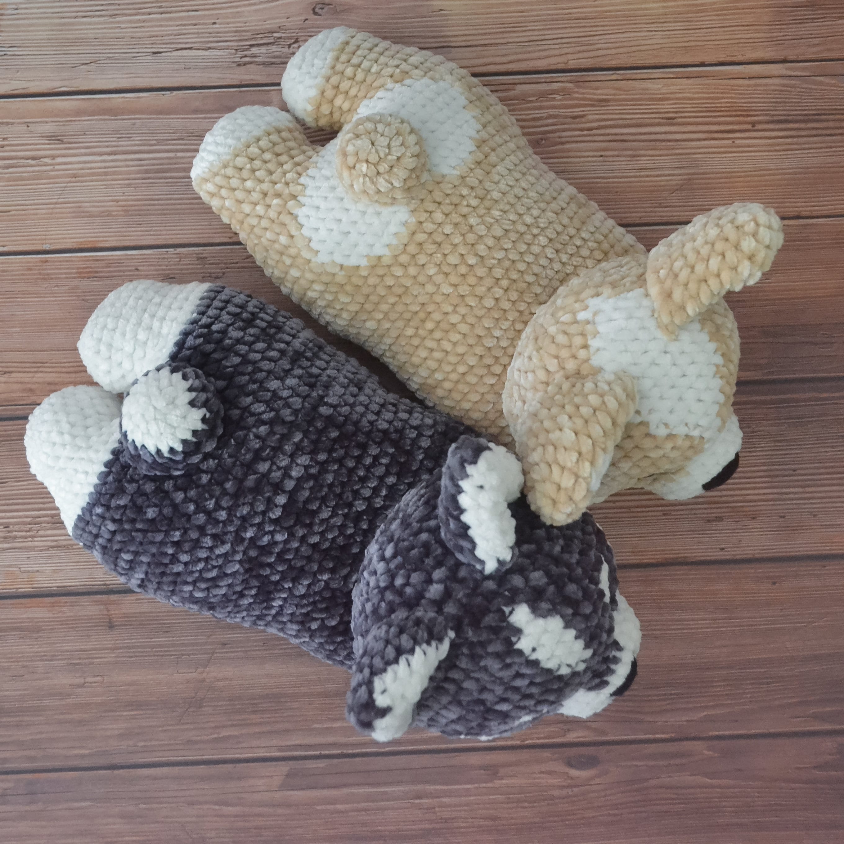 MagicRing Crochet Dog Pattern Bundle: Corgi Husky Retriever Beagle (PDF Pattern)