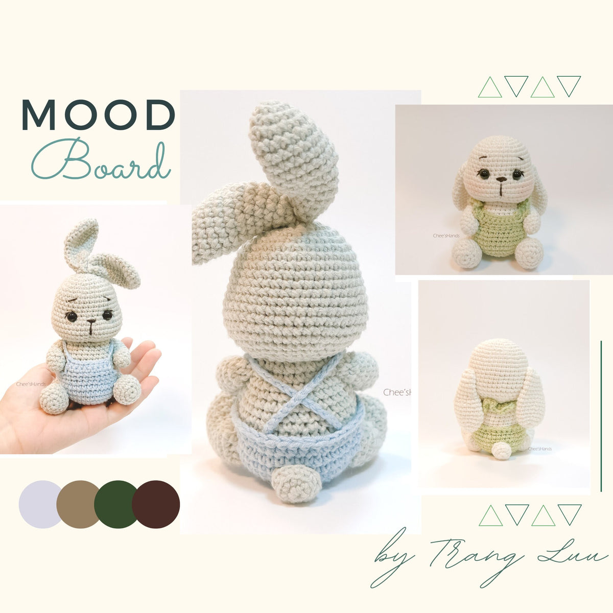 Crochet Bunny Amigurumi Pattern: Little Rabbit (PDF Pattern)