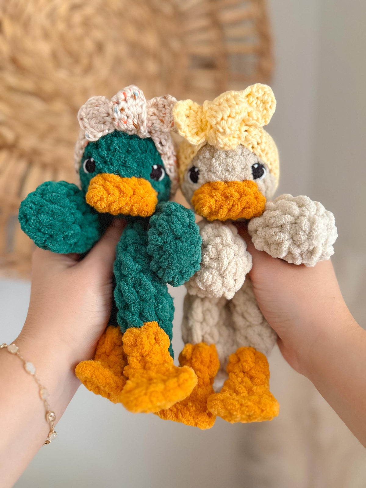 Baby Della Duck Lovey Crochet Pattern (Fable Collection)