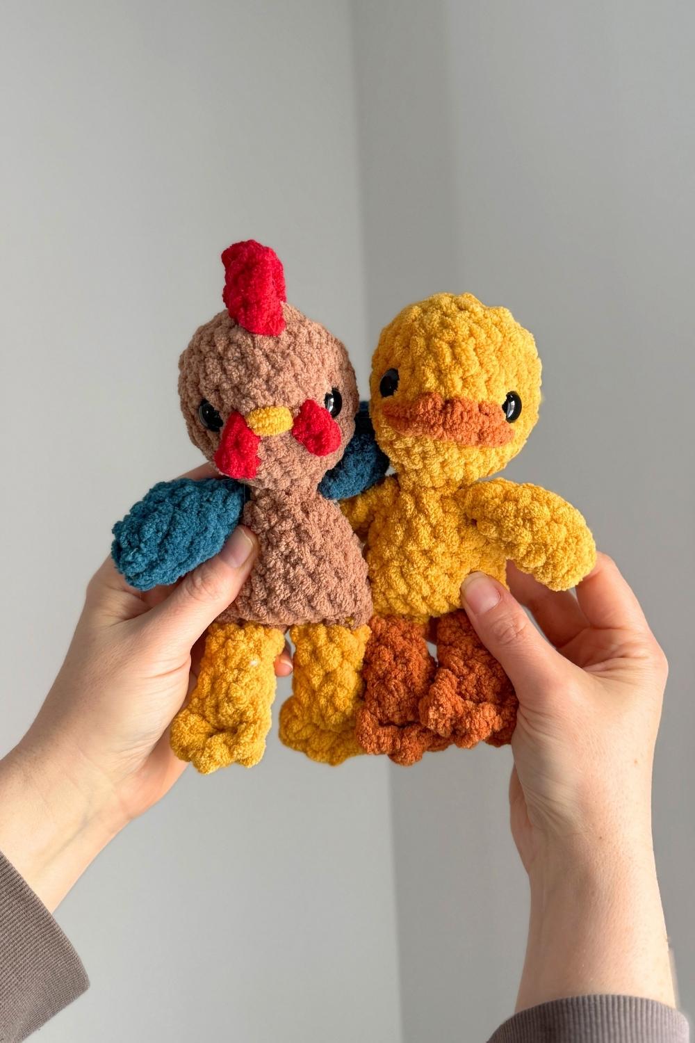 Oak and Marlow Baby Millie Chicken and Friends Crochet Pattern (Fable Collection)