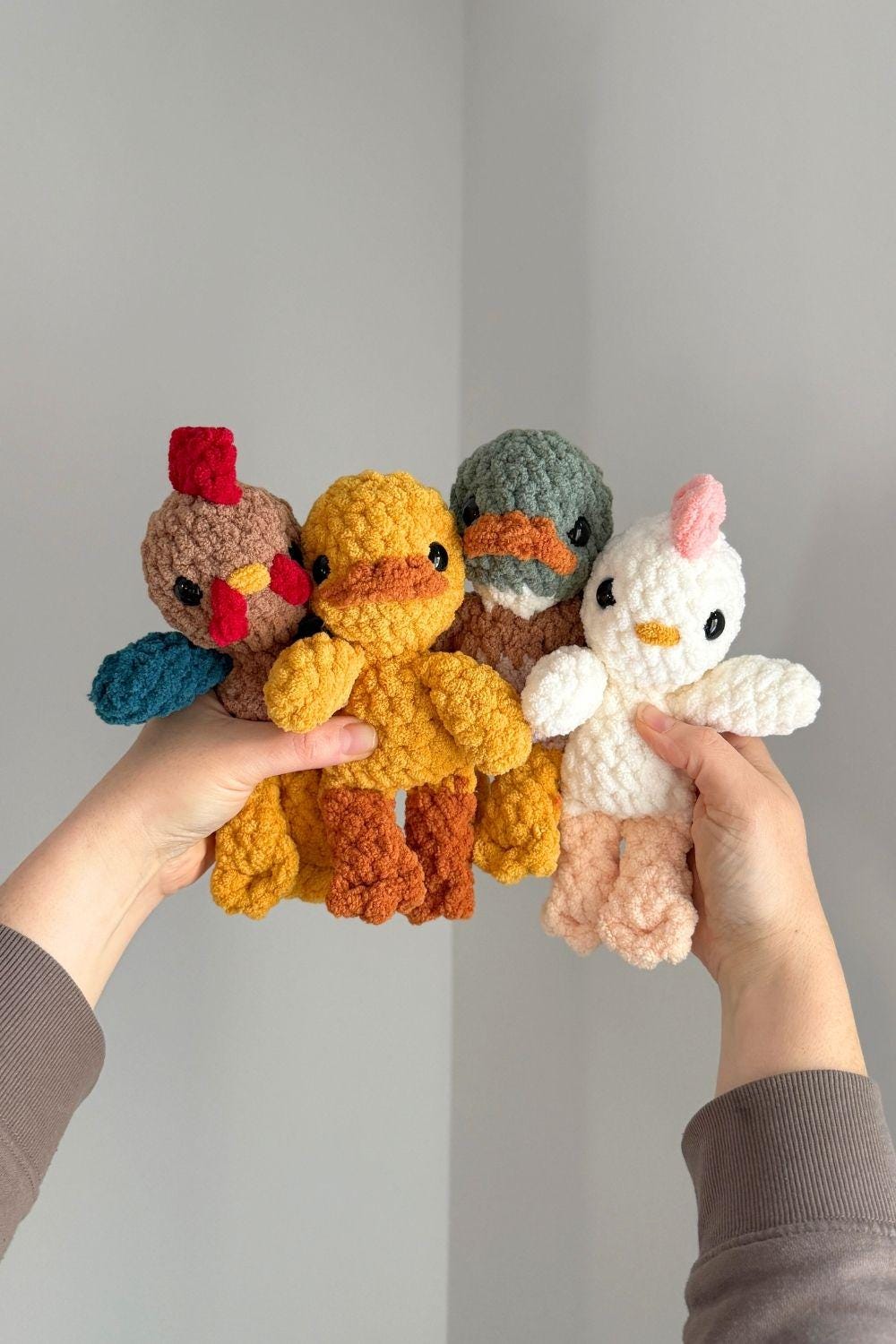 Oak and Marlow Baby Millie Chicken and Friends Crochet Pattern (Fable Collection)