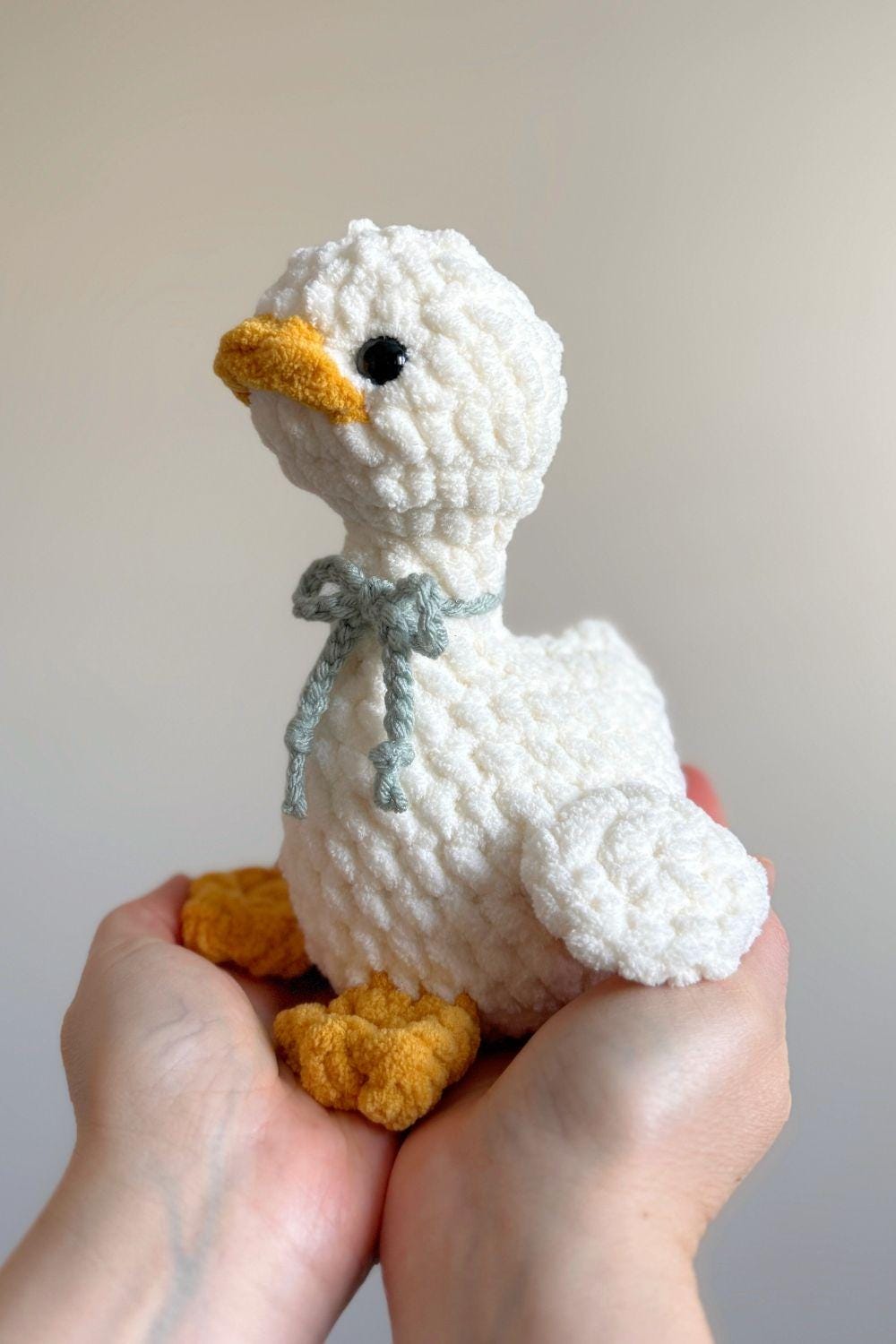 Oak and Marlow Marjorie Goose Amigurumi Crochet Pattern
