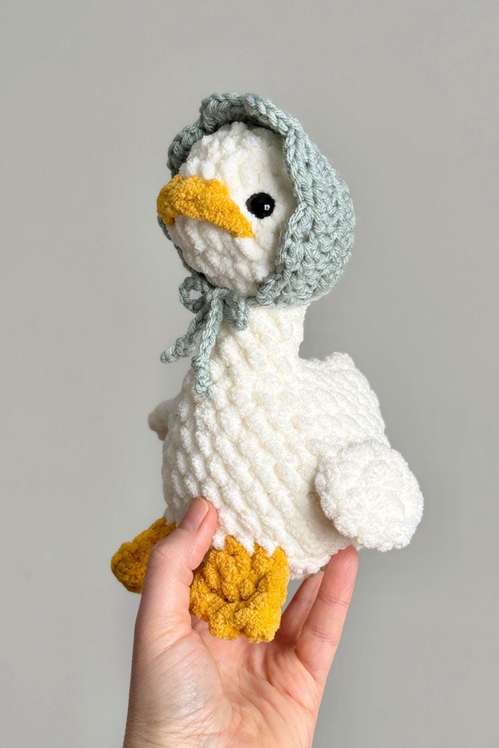 Oak and Marlow Marjorie Goose Amigurumi Crochet Pattern
