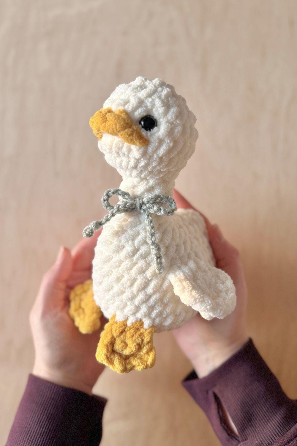 Oak and Marlow Marjorie Goose Amigurumi Crochet Pattern