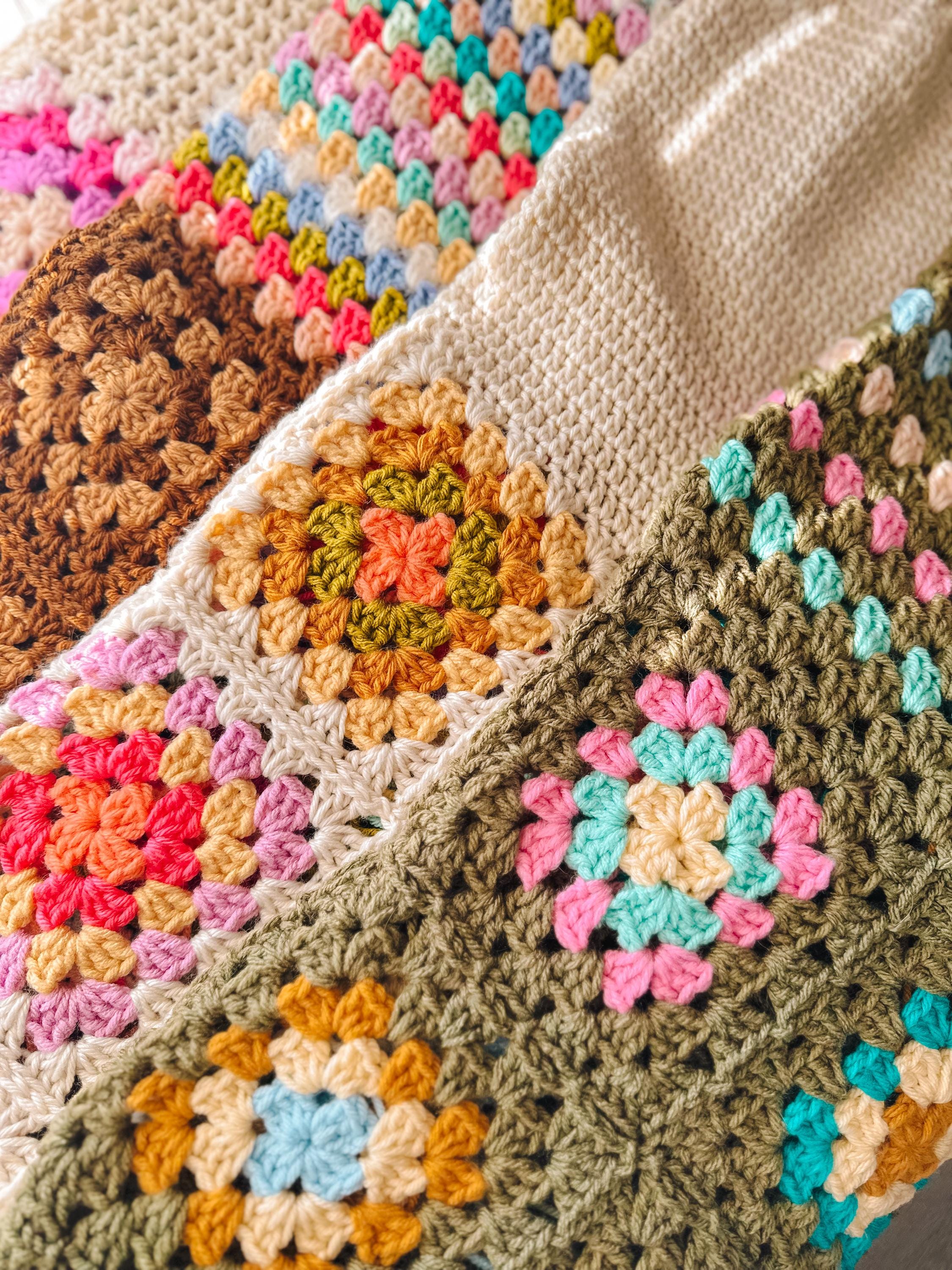 June Granny Square Crochet Cardigan Pattern, Easy Beginner Wearable (PDF Pattern)