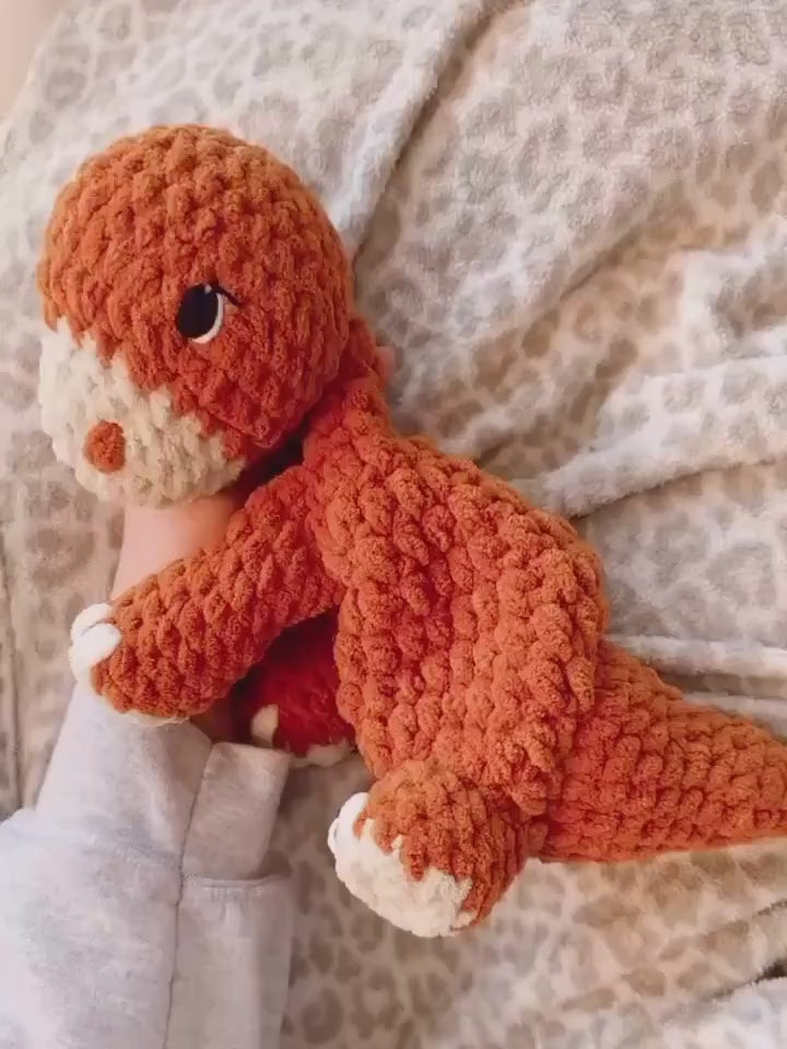 Dani the Dino Crochet Pattern (PDF Pattern)