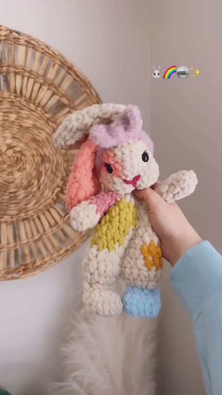 Baby Bonnie Bunny Crochet Pattern (PDF Pattern)