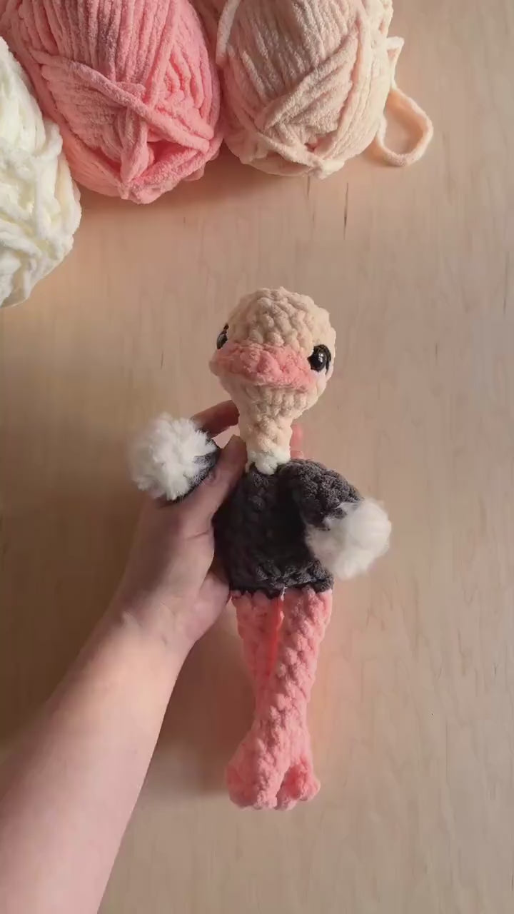 Ellie Ostrich Crochet Pattern (Fable Collection)