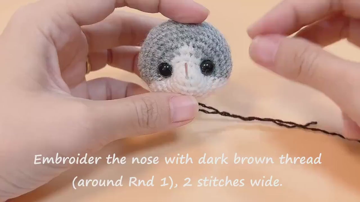 MagicRing Crochet Cat Amigurumi Pattern: My Little Nala (PDF Pattern)